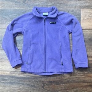 Columbia Violet Full-Zip Fleece Jacket